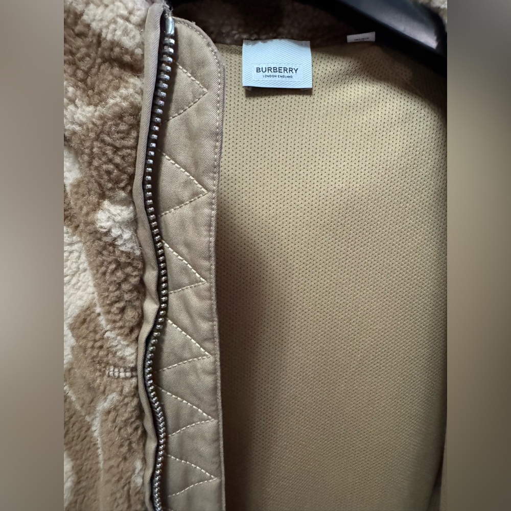 BURBERRY zip up sweater jacket - Picture 6 of 11